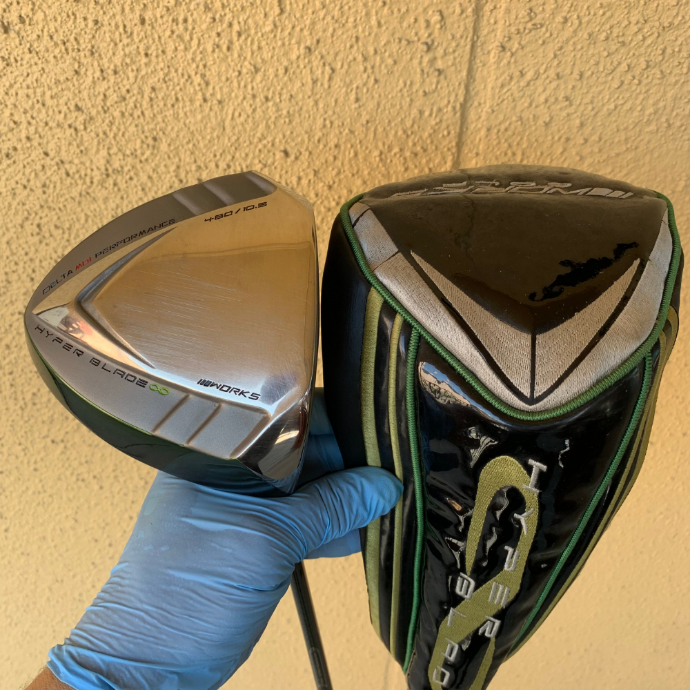 ヘッドカバー付 WORKS HYPER BLADE 450/10.5度 ドライバー ワークス FLEX SR フレックス ハイパーブレード Golf club driver【192拍卖