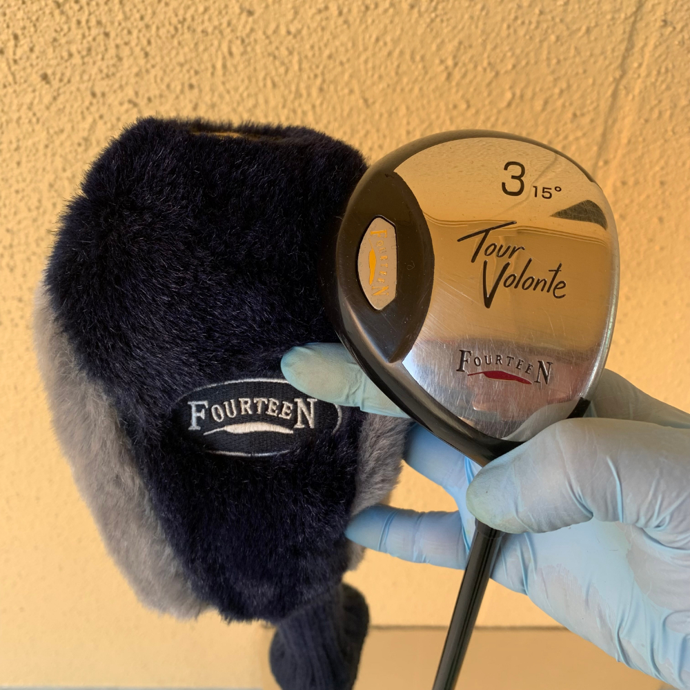 ヘッドカバー付 FOURTEEN Tour Volonte 3W FW フェアウェイウッド 3番 フォーティーン ツアーボロンテ FUJIKURA【201拍卖