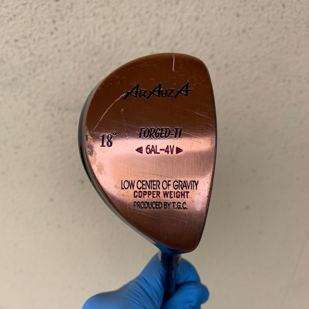 銅製ウェイト ARAUZA 18 FORGED-TI 6AL-4V チタン FUJIKURA FLEX R フレックス ユーティリティ アラウザ フジクラ【214拍卖