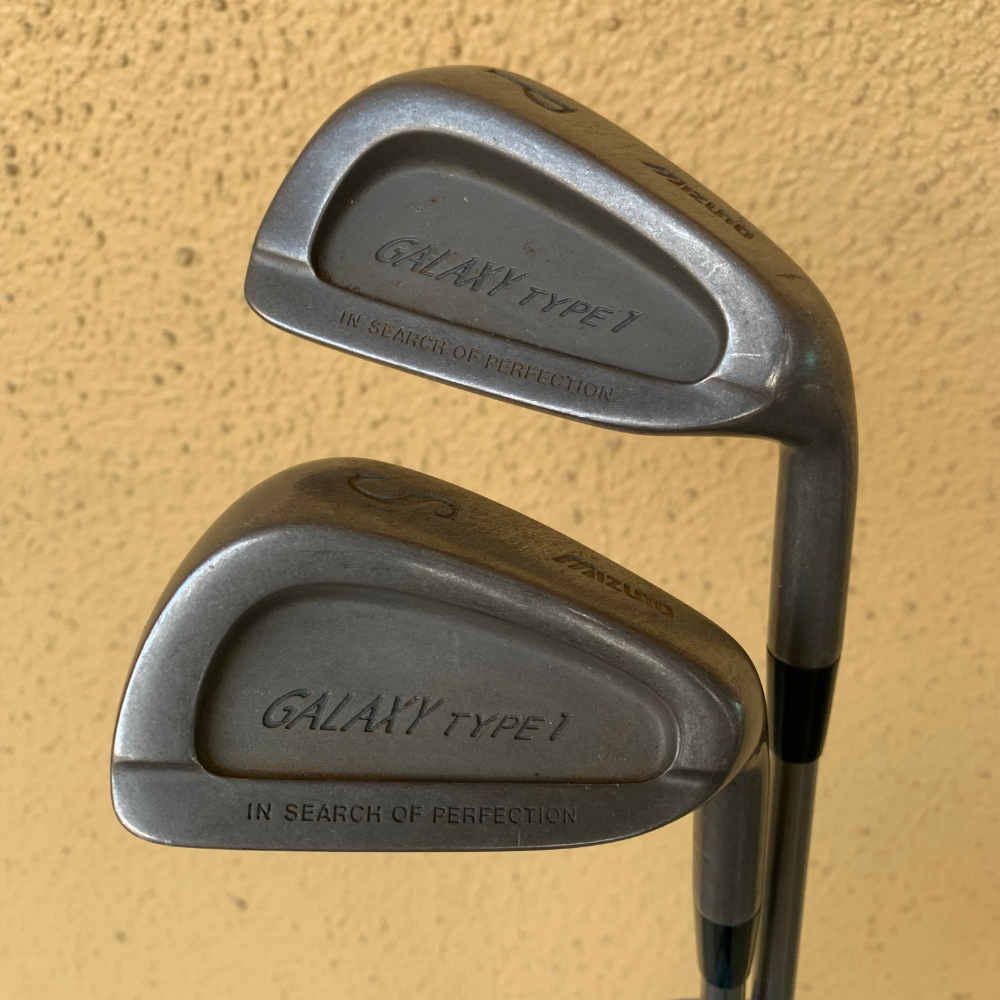 ミズノ ギャラクシー タイプ1 PW SW mizuno GALAXY TYPE1 ピッチング サンド ウェッジ オリジナルシャフト FLEX R【433拍卖