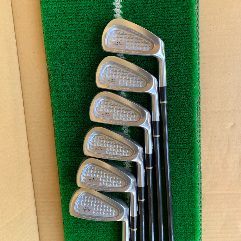 ブリヂストン ツアーステージ V3000 アイアン 4,5,6,7,8,9番 BRIDGESTONE TOURSTAGE TDI-04 純正シャフト Tour Design【596拍卖
