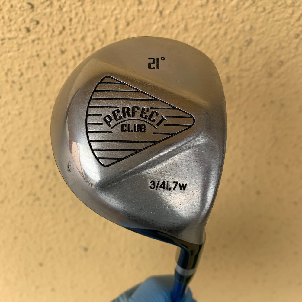 パーフェクトクラブ フェアウェイウッド ロフト21 3/4i 7w PERFECT CLUB FW 純正シャフト【669拍卖