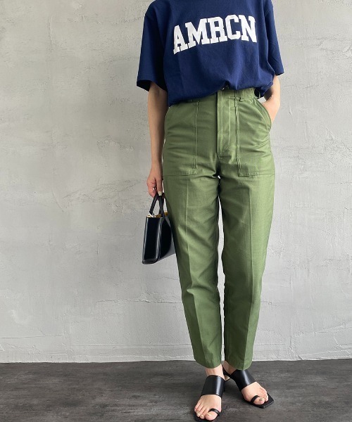 「THE SHINZONE」 チノパンツ 0 カーキ レディース拍卖