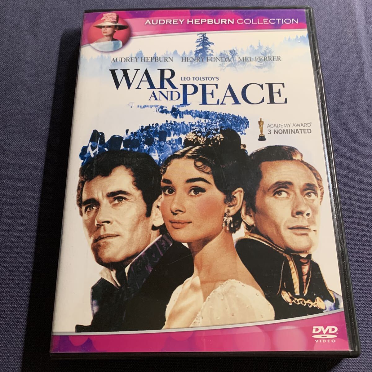 【セル】DVD 『戦争と平和』 オードリー・ヘプバーン ヘンリー・フォンダ メル・ファーラー ジョン・ミルズ拍卖