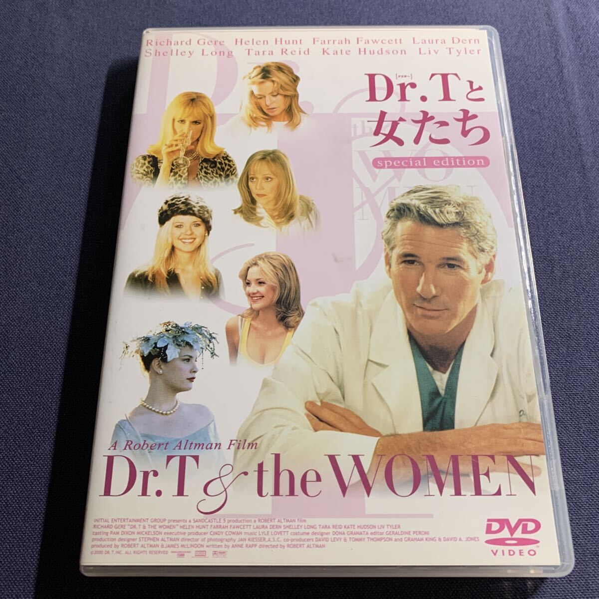 【セル】DVD 『Dr.Tと女たち』 リチャード・ギア ヘレン・ハント ケイト・ハドソン ローラ・ダーン リヴ・タイラー拍卖