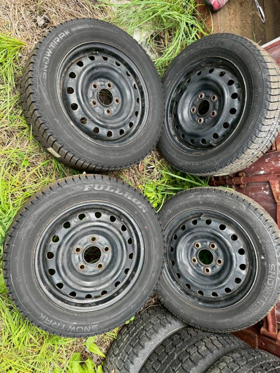 Y1304 195/60R15 88H フルラン FULLRUN 2017年 PCD114.3 5H 5.5J 4本セット 拍卖