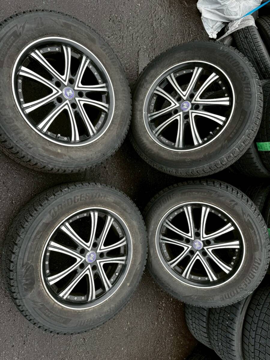 Y1369 225/65R17 102Q ブリヂストン BRIDGESTONE 2019年 PCD114.3 5H 7J +42 4本セット拍卖