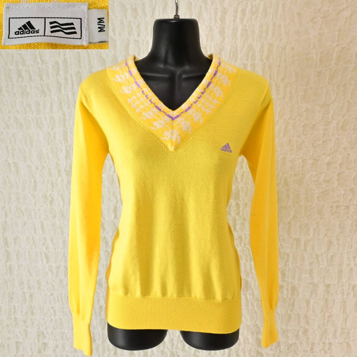 Y2 Women M アディダスゴルフ 黄 セーター拍卖