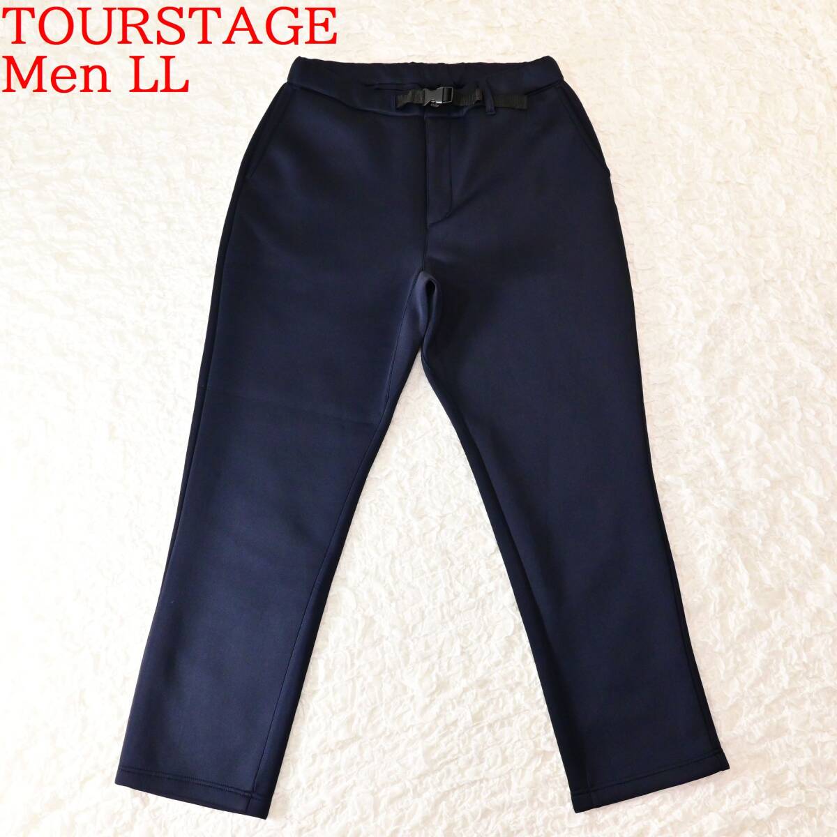 Men LL ツアーステージ 紺 厚手 パンツ拍卖