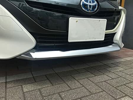 トヨタ プリウス PHV ZVW52 クローム メッキ フロントバンパー ダクト フロントリップ スポイラー カバー PHV52 10004642拍卖