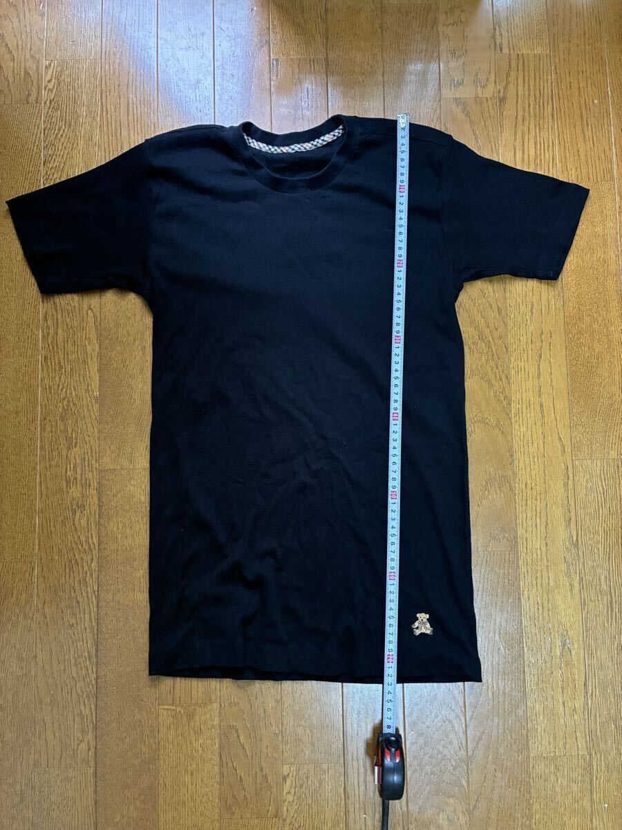 DAKS!黒Tシャツ熊ポイント・サイズL Mぐらい 綿100%拍卖