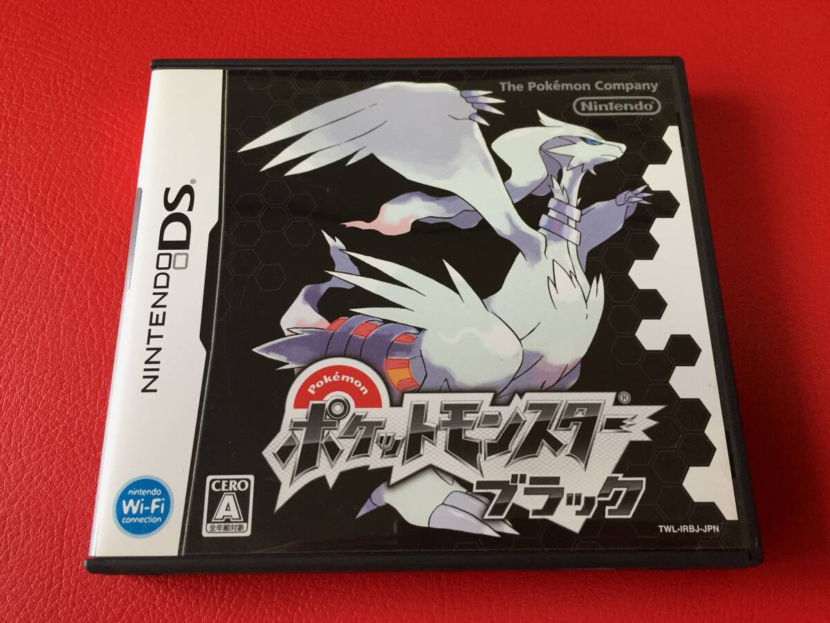 ◆DS◆ポケットモンスターブラック/ニンテンドーDSソフト/TWL-IRBJ-JPN #E14YY1拍卖