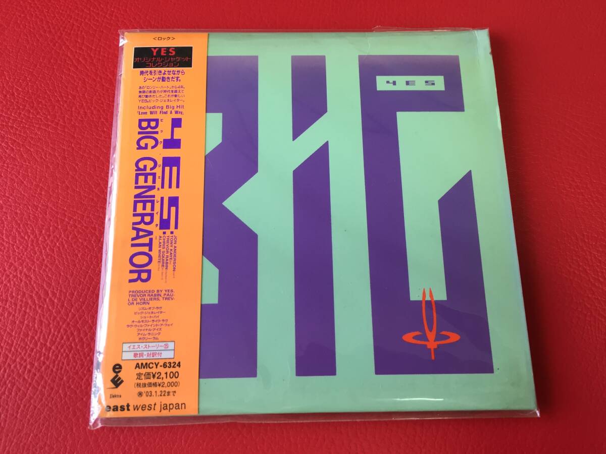 ◆YES イエス/ビッグ・ジェネレイター/紙ジャケ仕様/帯付CD/AMCY-6324 #E29YY1拍卖