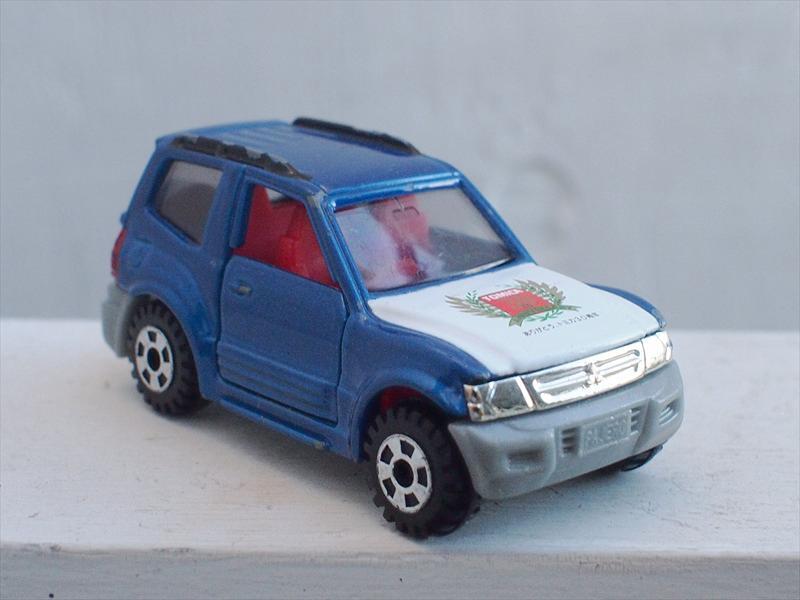ミニカージャンク・トミカ1999 トミー NO30・30周年・三菱パジェロ・ブルー・1/63☆ジオラマディスプレイリメイク拍卖