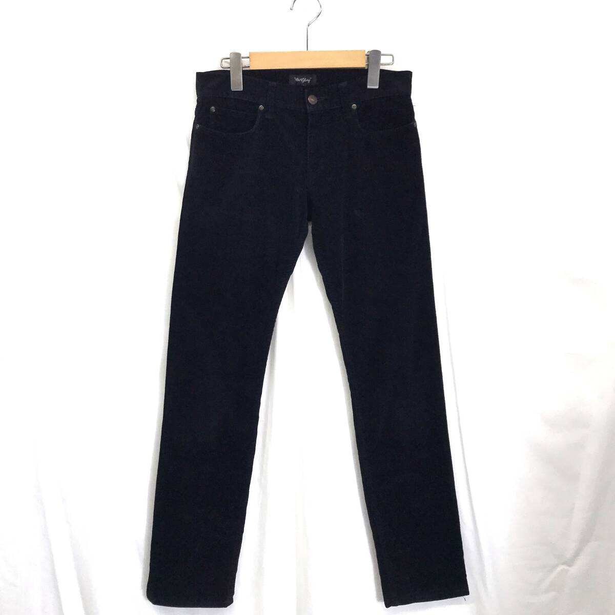 JZ0658★OrGlory : コーデュロイパンツ★S★黒 オアグローリー拍卖