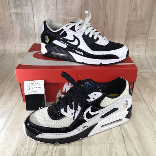 KZ8035★NIKE : Air Max 90 SE Lucha Libre DM6178-010★27★ブラック/ホワイト 箱付き エアマックス拍卖
