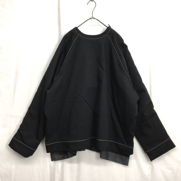 KZ6998★TRAINER BOYS : 中綿入りプルオーバーシャツ★2★黒/グレー トレーナーボーイズ拍卖