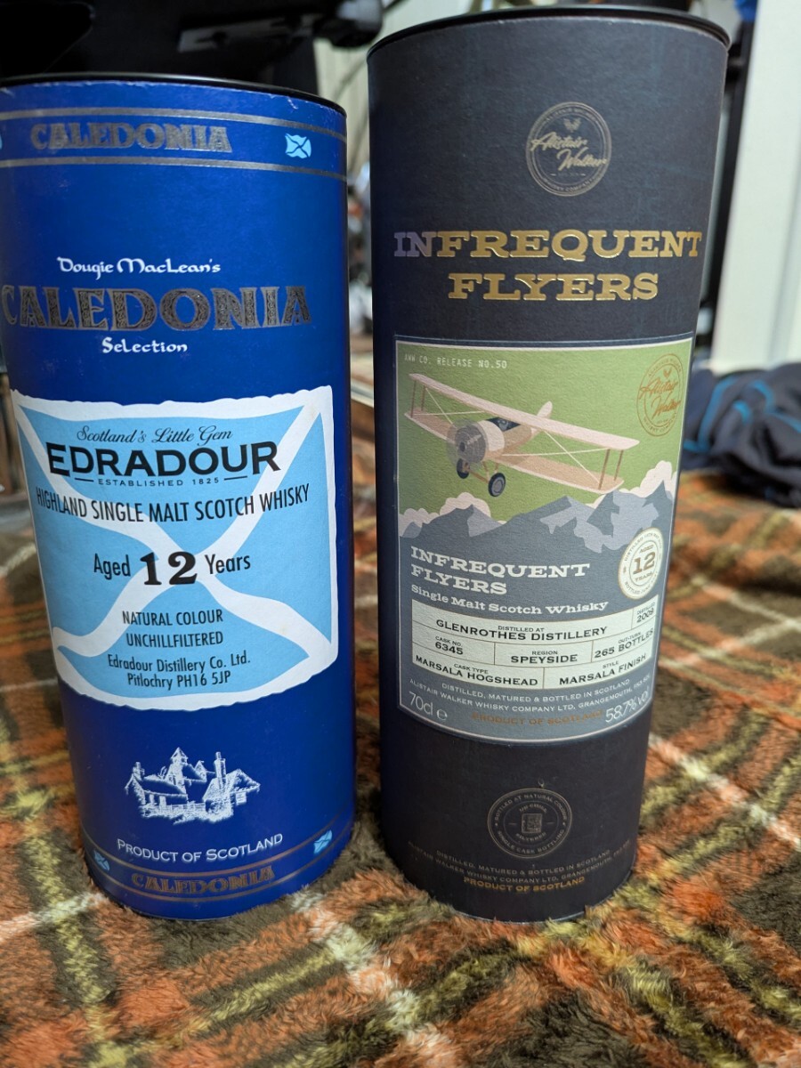 エドラダワー12年カレドニア インフリークエントフライヤー グレンロセス12年マルサラ拍卖