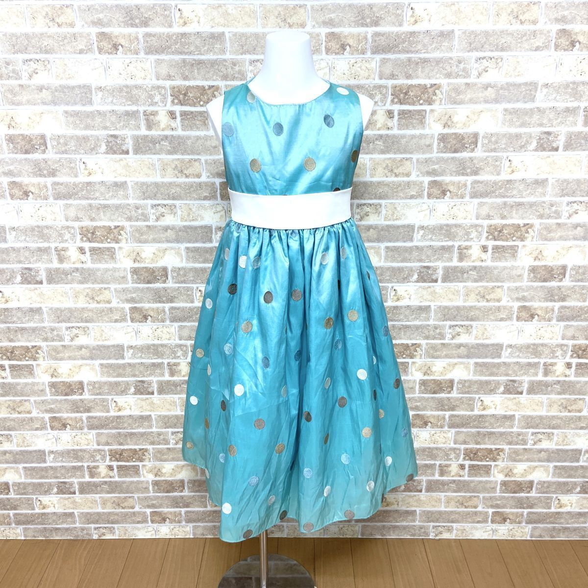 子供ドレス Sweet Kid USA ワンピース 8 USサイズ 薄青 カラードレス 発表会 イベント 中古13333拍卖