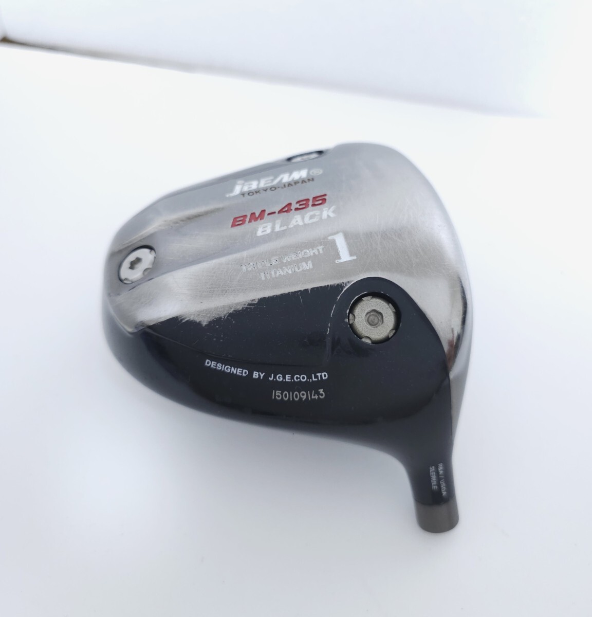 送料無料 王道地クラブ JBAME FX BM 435 BLACK ブラック ドライバー ヘッドのみ 激飛びヘッド クレイジー 中古拍卖