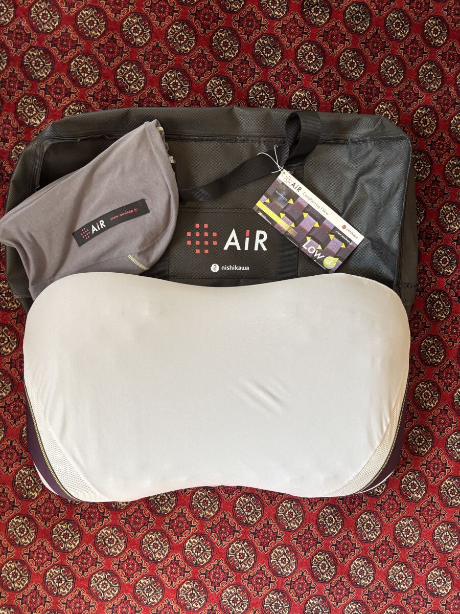 西川 AIR conditioning pillow 4D LOW 枕拍卖