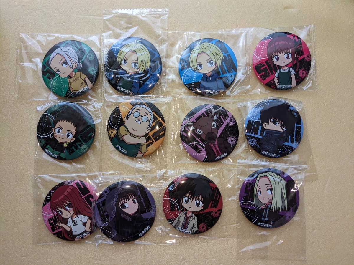 m1 サカモトデイズ オリジナル 描き起こし 缶バッジ 全12種類 フルコンプ 食玩 未開封拍卖