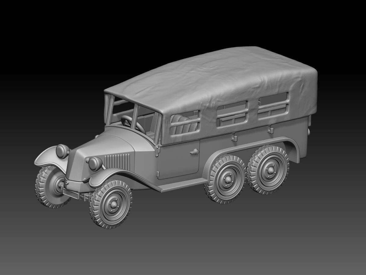 1/35 レジンキット 未塗装 WW2 チェコ軍/ドイツ軍 タトラ72 軍用トラック(弾薬・兵員輸送/砲兵牽引車) 250731拍卖