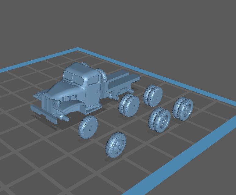 1/144レジンキット 未塗装 WWⅡ GMC CCKW 352 トラック B 軍用車両 ワールドタンクミュージアム【同梱可能】231111拍卖