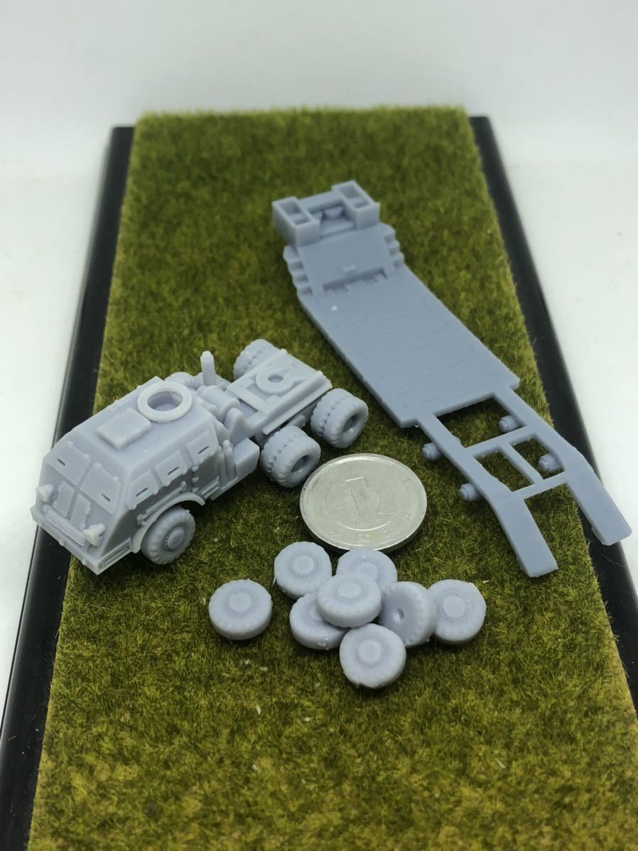 1/144レジンキット 未組立 未塗装 WWⅡ アメリカ軍 40トン戦車運搬車 ドラゴンワゴン Bワールドタンクミュージアム【同梱可能】拍卖