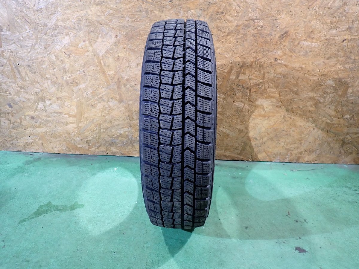 RK11737【送料無料165/70R14】1本 ダンロップ ウィンターマックス WM02 中古スタッドレス コンパクトカーなどに ≪即決≫拍卖