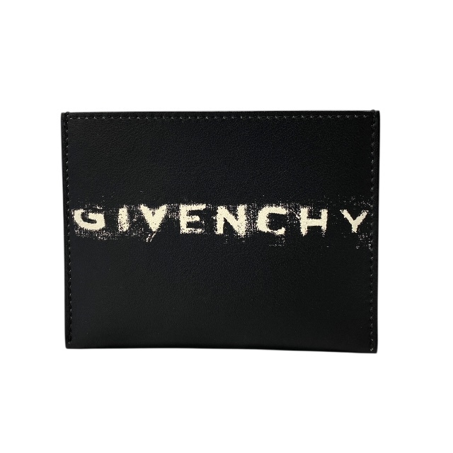 未使用 ジバンシィ BK6003K0KK カードケース パスケース 名刺入れ レザー ブラック GIVENCHY拍卖