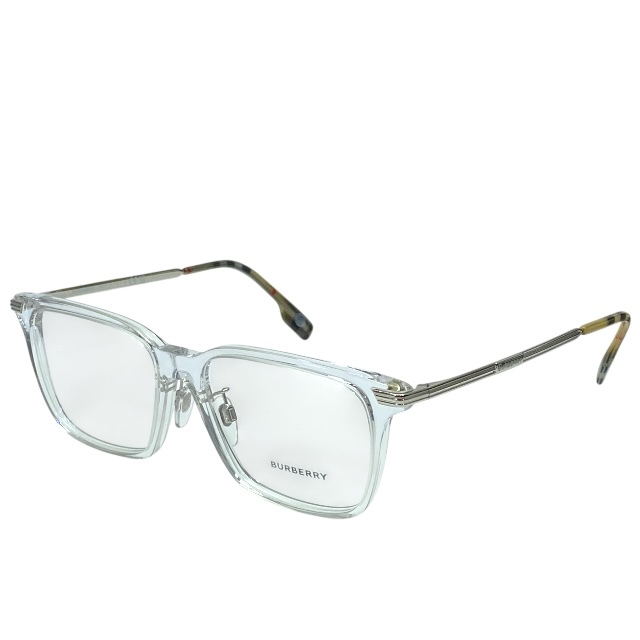 バーバリー B 2378-F 3024 55□16 150 眼鏡 メガネ アイウェア ELLIS エリス ウェリントンフレーム プラスチック クリア BURBERRY拍卖