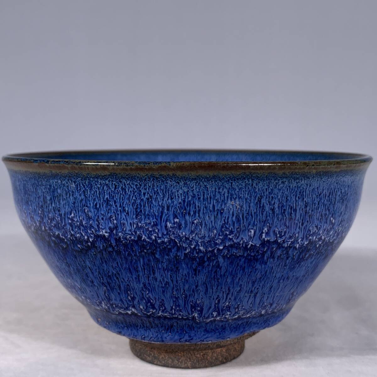 宋 古陶磁器 建窯 藍釉 盃 油滴盞 建盞 茶盞 太祖款 茶具 陶芸 極細工 時代物 東洋彫刻 旧家蔵出し 唐物 中国古玩 古美術品拍卖