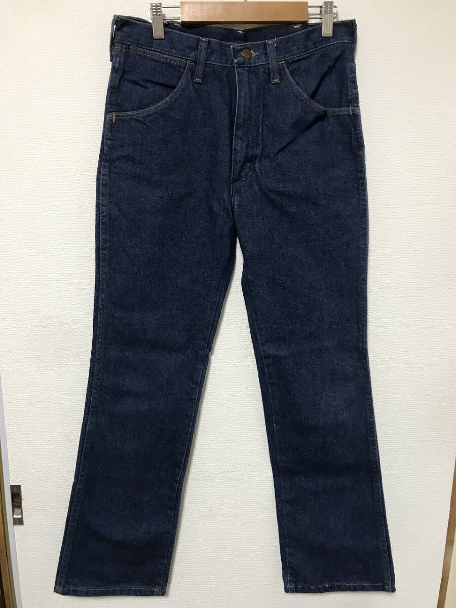 送無♪USA製 Wrangler 935 NAY NAV ラングラー♪ブーツカットジーンズ・サイズ30拍卖