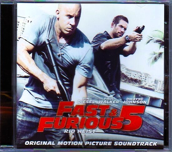 ★ワイルドスピード MEGA MAX★2011年欧州地域限定カバー仕様盤サントラ【全13曲収録】●クドゥロ・ダンス●FAST FIVE●FAST & FURIOUS 5●拍卖