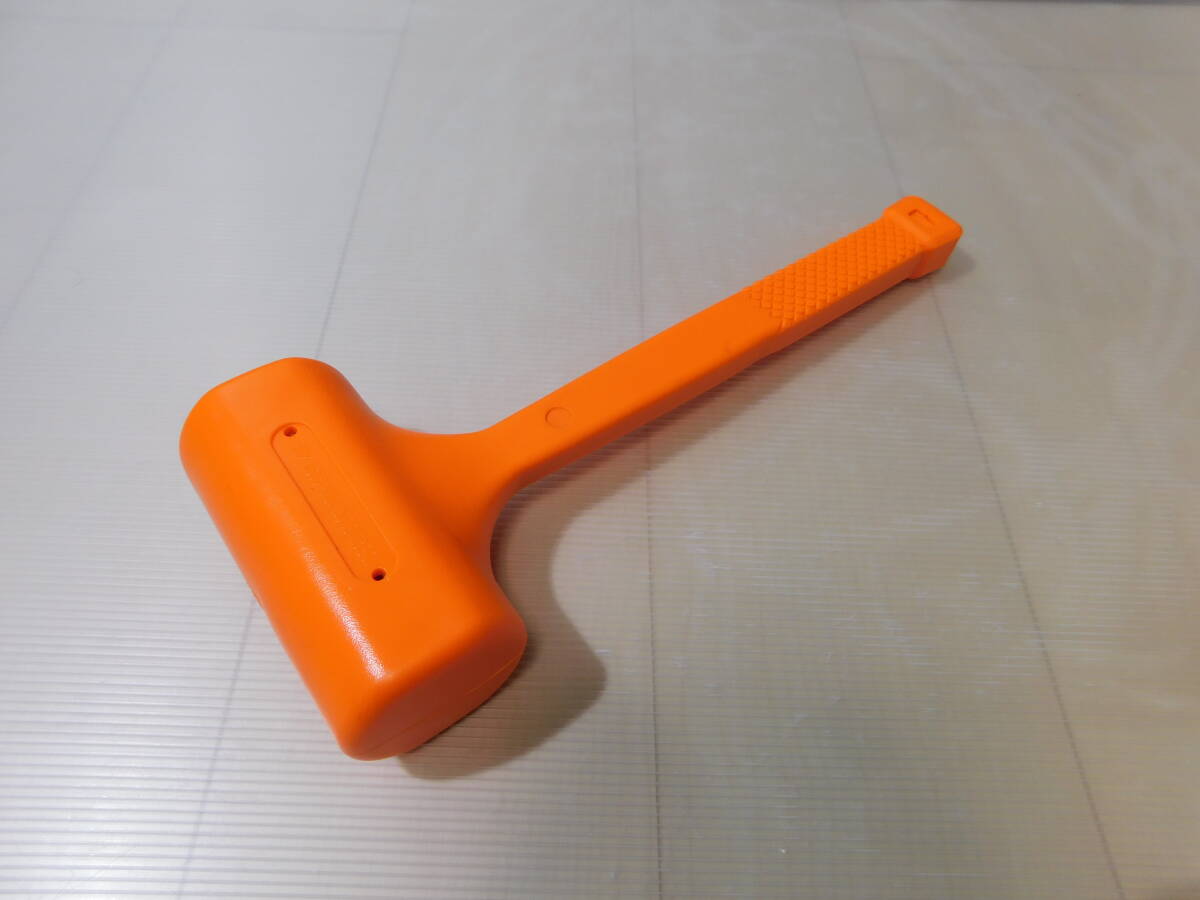 特大 希少 デカヘッド ショックレスハンマー 約1.7kg 自動車整備 レストア ゴムハンマー プラスチックハンマー 一体成型ゴム拍卖
