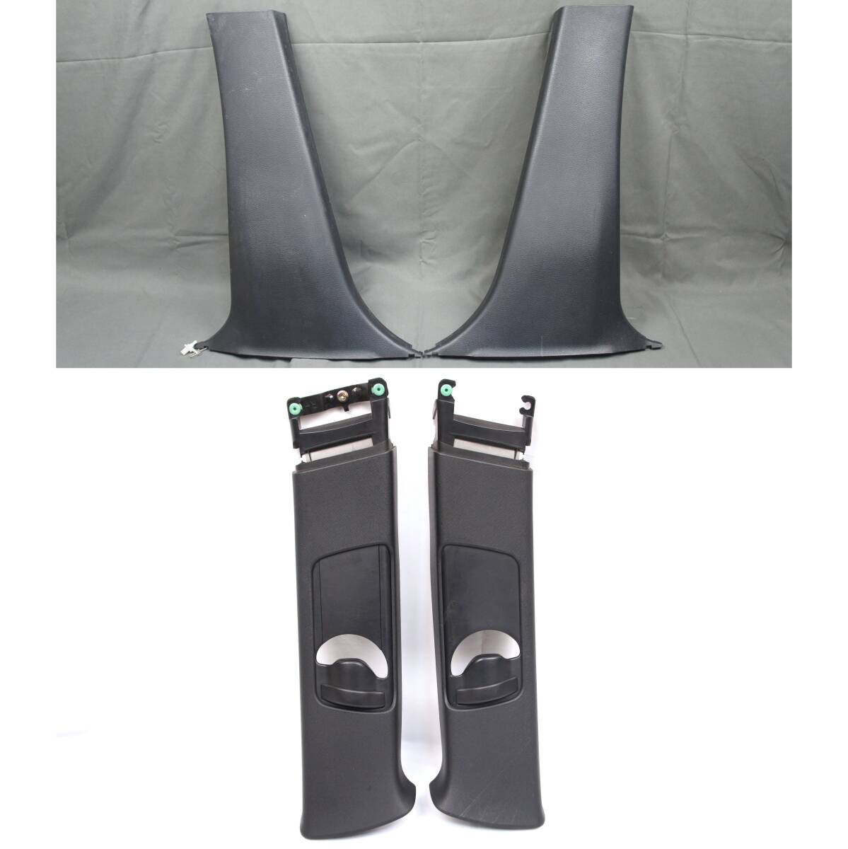 4点セット ブラック Bピラー シートベルト トリム BL5 前期 B型 ブリッツェン レガシィB4外し 純正 参考 BL9 BLE BP5 BP9 BPE @13748s拍卖