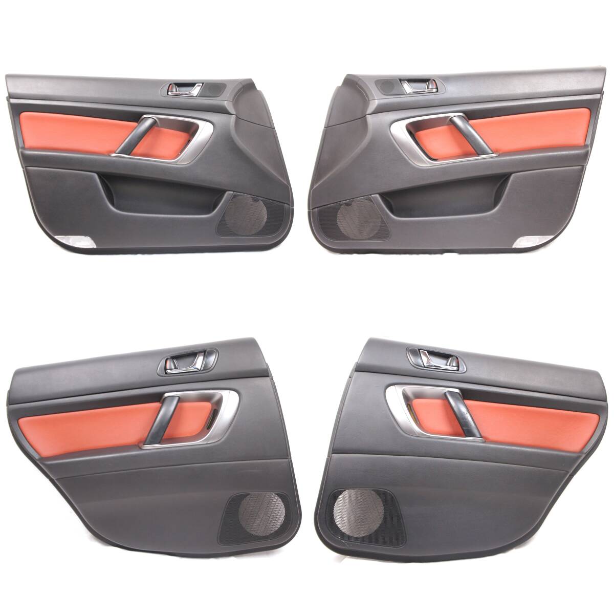 4点セット ドアトリム BL5 前期 B型 ブリッツェン2005 レガシィ外し レッド ブラック レザー 内張り BLITZEN BP5 BPE BL5 BLE他 @12859s拍卖