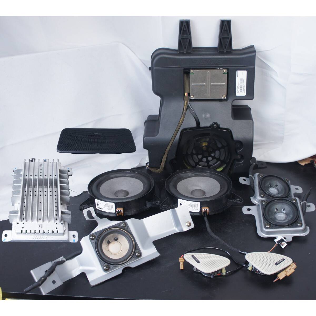 音出OK BOSEセット NE51 中期 エルグランド外し スピーカー ミッド ツイーター ウーファー アンプ E51 ME51 MNE51 28170-WL600他 @13263s拍卖
