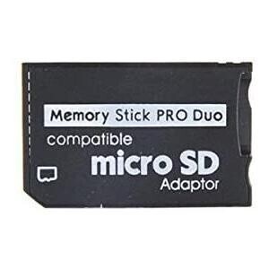 メモリースティック PRO Duo 変換アダプタ マイクロSD SDHC SDXCカード対応拍卖