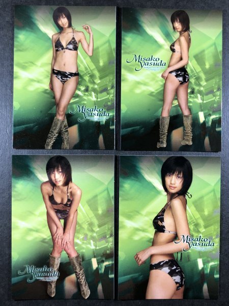 安田美沙子 IMAGIO 2005 スペシャルカード SP-019・021・022・025 水着 グラビア アイドル トレカ トレーディングカード拍卖