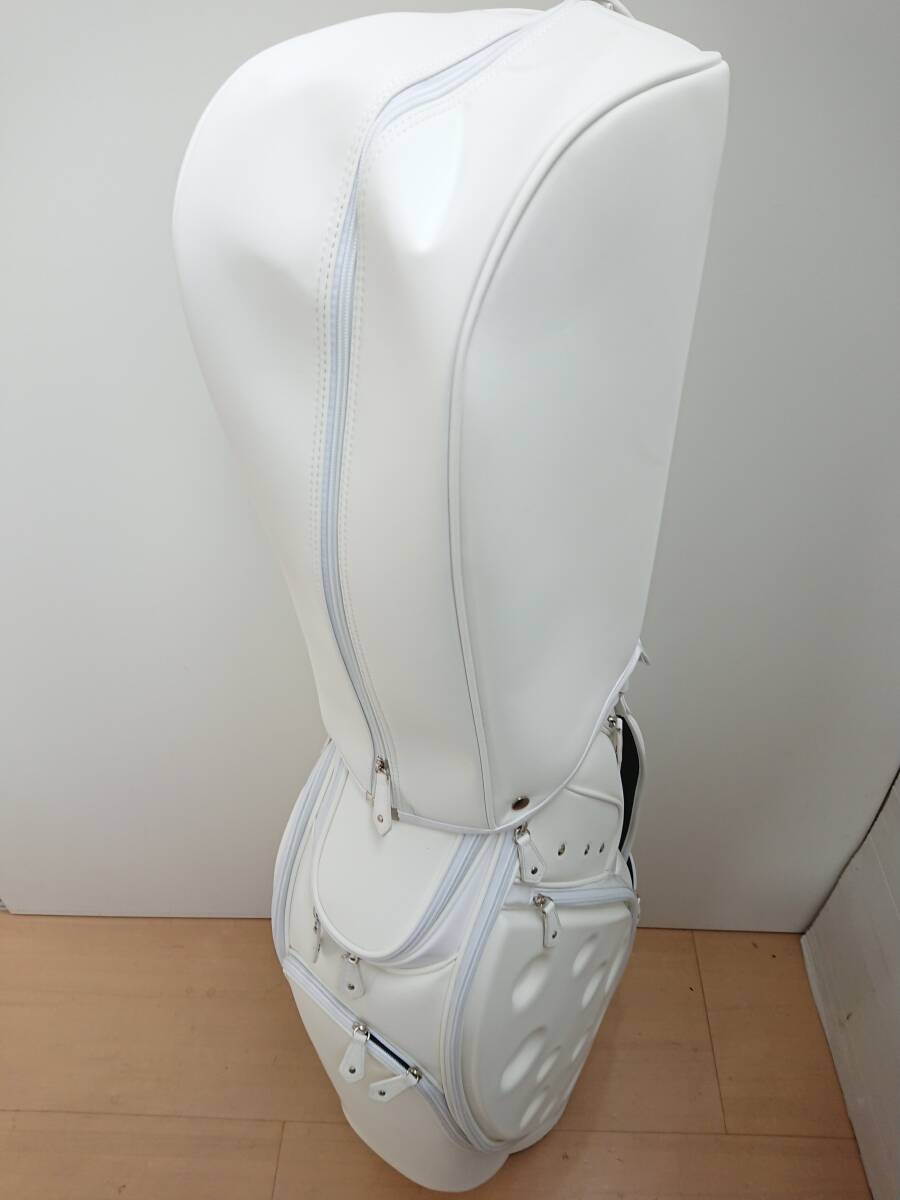 本間ゴルフ◆◆ 最高級 ホンマ ホワイト キャディーバック 定価¥38.500円!!! ラスト1本!!! ◆奇跡の新品・未使用品!!!拍卖