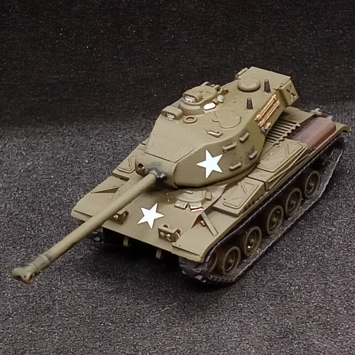 ●完成品1_144 M41ブルドック軽戦車,”世界各国が使用した!優秀!”,初期型,アメリカ,戦後,朝鮮戦争. 自作ver.拍卖