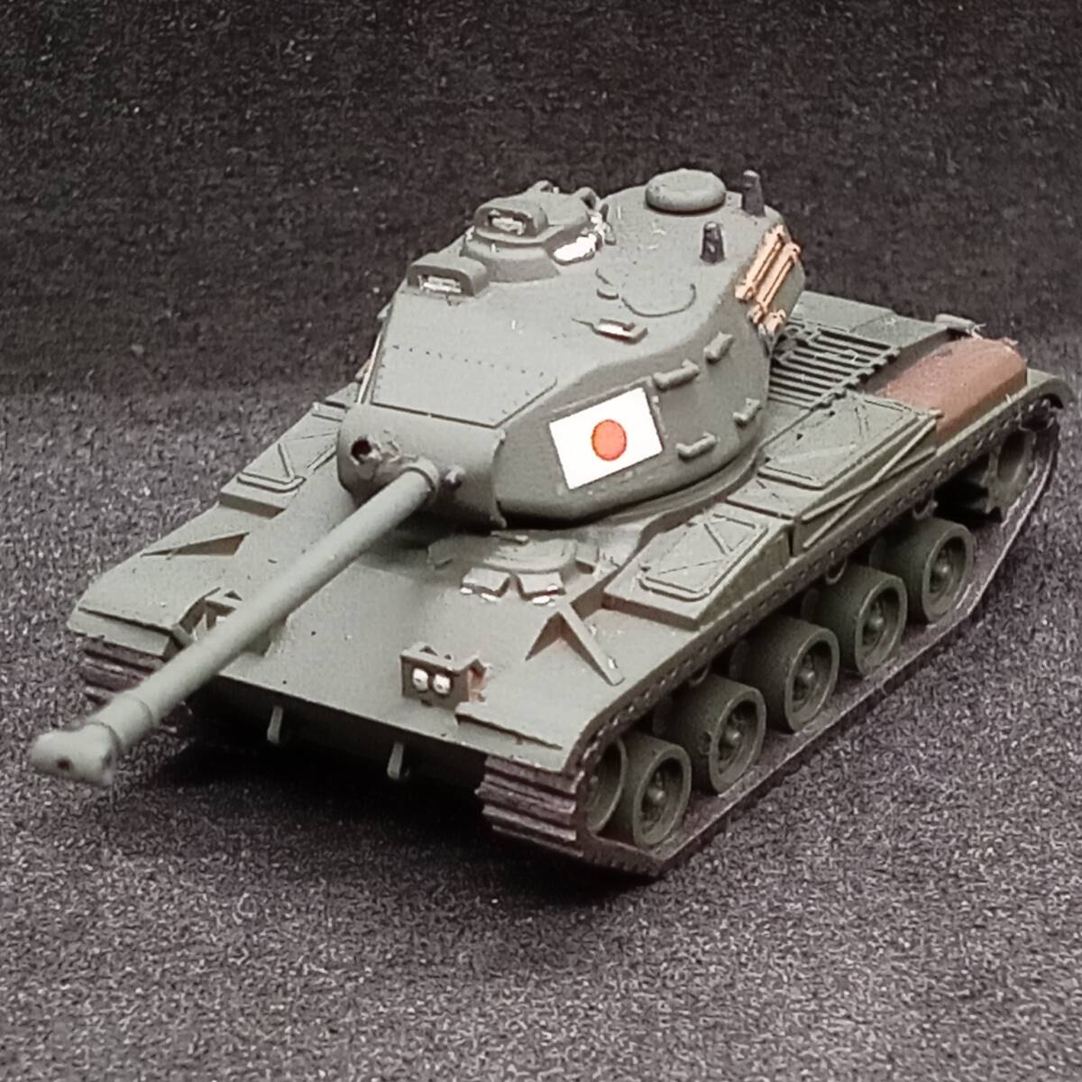 ●完成品1/144 陸自M41ブルドッグ軽戦車,”自衛隊の米軍供与戦車!”,日本,陸自,陸上自衛隊,戦後,自作ver拍卖