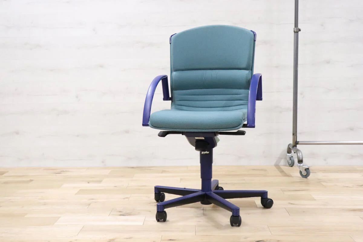 GMDKS293J○ giroflex / ジロフレックス 44 キャスターチェア デスクチェア ワークチェア 事務 オフィスチェア スイス 定価13.5万拍卖