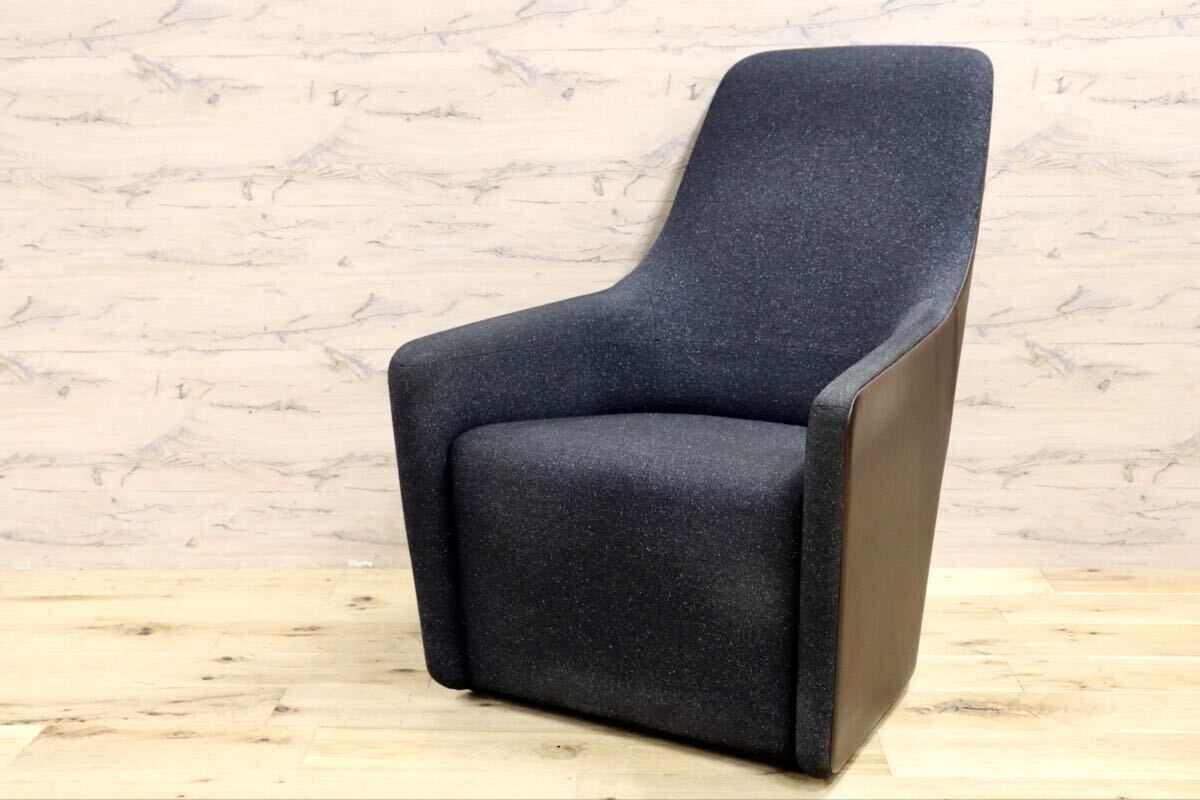GMIO150C○Walter Knoll ウォルターノル FOSTER520 フォスター クラブチェア ラウンジチェア シングルソファ 1人掛けソファ拍卖