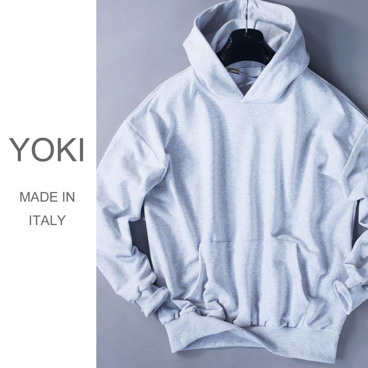 dp350●S●XL●プレフォール●選択可●コットン混●イタリア製●ドロップショルダーパーカー拍卖