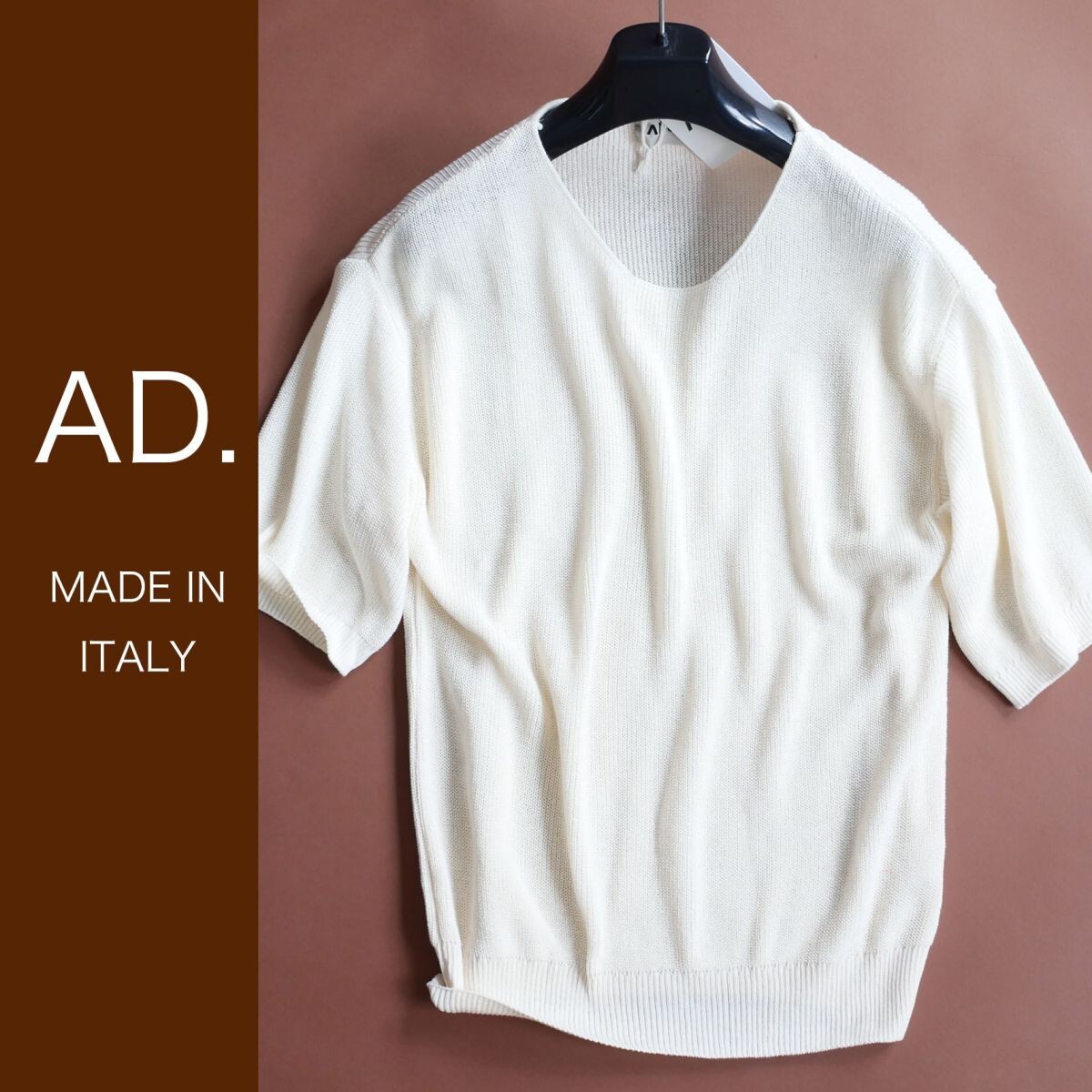 dr409●S●M●L●XL●選択可●プレフォール●ミラノの街着ブランド●AD.メイドインイタリー●イタリア製落ち感●ニットセーター拍卖