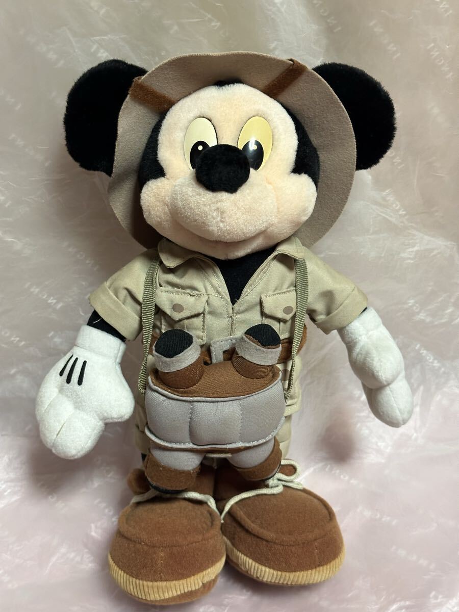 ☆ ディズニー☆アメリカフロリダ購入 ウォルト・ディズニーワールド キリマンジャロサファリ ミッキーマウス ぬいぐるみ拍卖