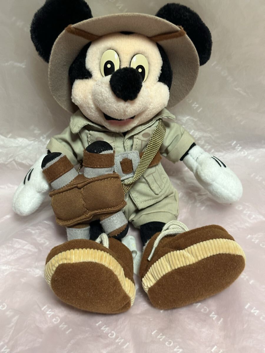 ☆ディズニー☆アメリカフロリダ購入 ウォルト・ディズニーワールド キリマンジャロサファリ ミッキーマウス ぬいぐるみ拍卖